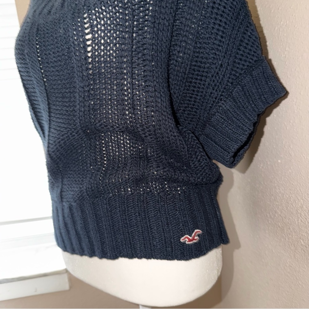 Vintage Y2K Hollister 2000s Knit Off Shoulder Sweater - Picture 2 of 5